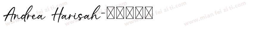 Andrea Harisah字体转换